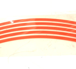 RAYS 07 WT ORANGE STICKER SET