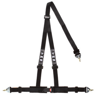 TRS Clubman (snap hook) Harness - 3 point Black