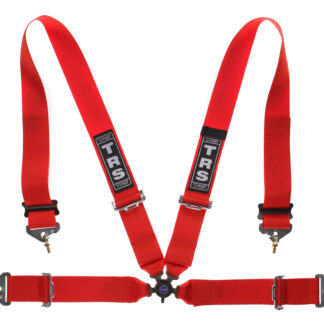 TRS Magnum 3in/3in - 4 point Harness in Red