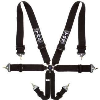 TRS Magnum Ultralite 3in/3in - 6 point Harness in Black