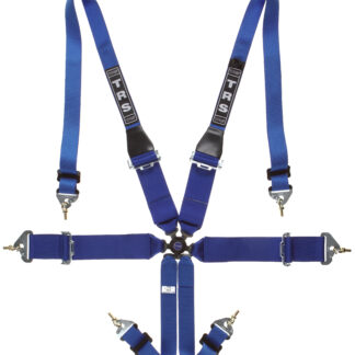 TRS Magnum 3in/3in - 6 point HANS ONLY Harness in Blue