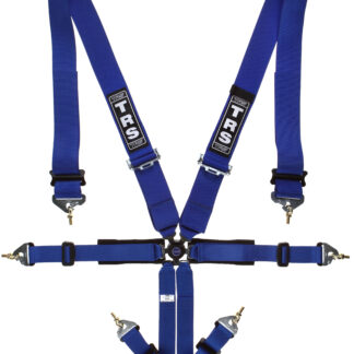 TRS New Pro 2in/3in - 6 point Harness in Blue