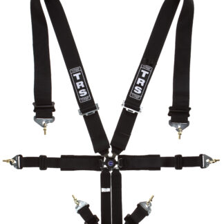 TRS New Pro 2in/3in - 6 point Harness in Black