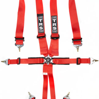 TRS New Pro Superlite 2in/3in - 6 point Harness in Red
