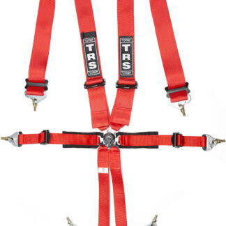 TRS New Pro Ultralite 2in/3in - 6 point Harness in Red