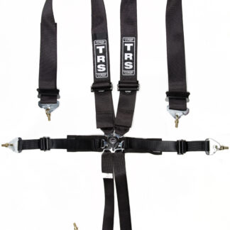 TRS New Pro Ultralite 2in/3in - 6 point Harness in Black