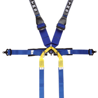 TRS New Pro Superlite S/S 2in/3in- 6pt HANS Harness in Blue