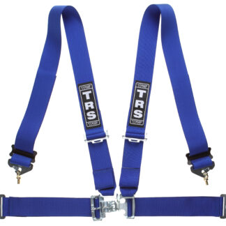 TRS Nascar 3in Lever/Latch - 4 point Harness in Blue