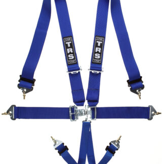 TRS Nascar 3in Lever/Latch - 6 point Harness in Blue