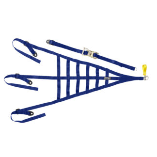TRS Safety Roll Cage net - non-homologated in Blue