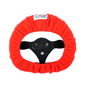 TRS Steering Wheel Cover in Red