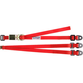TRS Spare wheel strap fixed in Red