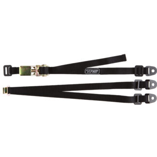 TRS Spare wheel strap fixed in Black