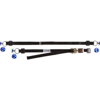 TRS Spare wheel strap adjustable in Black
