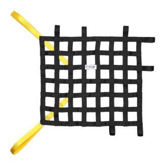 TRS Window net - Velcro Fastening in Black