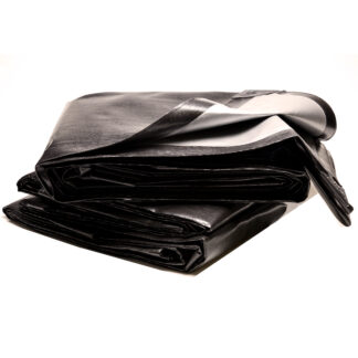 TRS Polyethylene rally sheet 4.0m x 5.0m silver black 270gsm