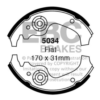 EBC BRAKE SHOE SET