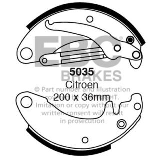 EBC BRAKE SHOE SET