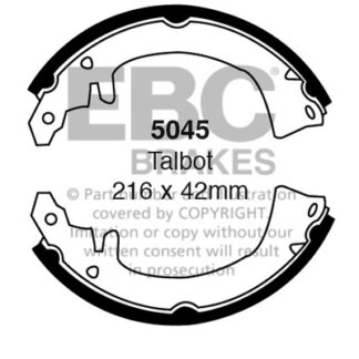 EBC BRAKE SHOE SET