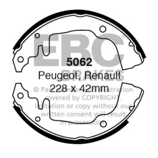 EBC BRAKE SHOE SET