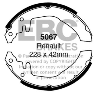 EBC BRAKE SHOE SET