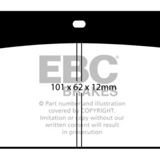 EBC Greenstuff 2000 Series Sport Brake Pads