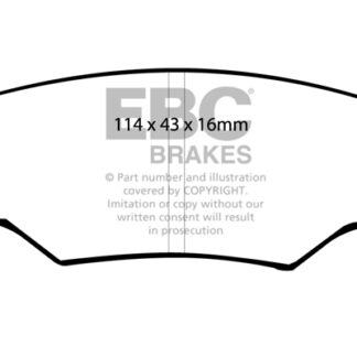 EBC Greenstuff 2000 Series Sport Brake Pads