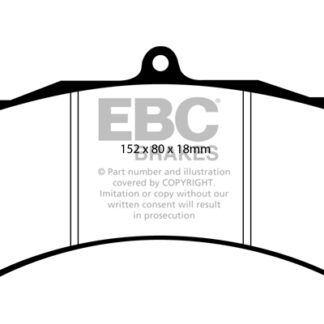 EBC Greenstuff 2000 Series Sport Brake Pads