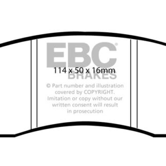 EBC Greenstuff 2000 Series Sport Brake Pads