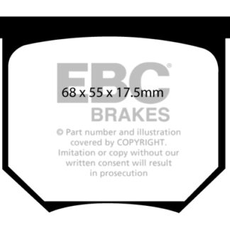 EBC Greenstuff 2000 Series Sport Brake Pads