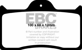 EBC Greenstuff 2000 Series Sport Brake Pads