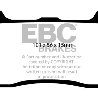 EBC Greenstuff 2000 Series Sport Brake Pads