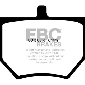 EBC Greenstuff 2000 Series Sport Brake Pads