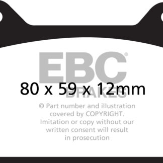 EBC Greenstuff 2000 Series Sport Brake Pads