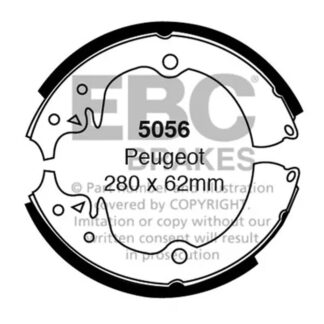 EBC BRAKE SHOE SET