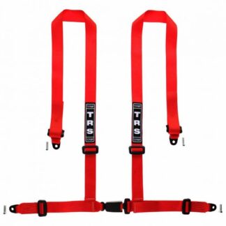 TRS Bolt in - 4 point Harness in Red