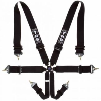 TRS New Pro Ultralite 2in/3in - 6 point Harness in Black