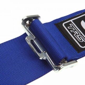 TRS Nascar 3in Lever/Latch - 4 point Harness in Blue