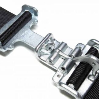 TRS Nascar 3in Lever/Latch - 5 point Harness in Red