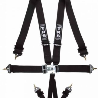 TRS Nascar 3in Lever/Latch - 6 point Harness in Black