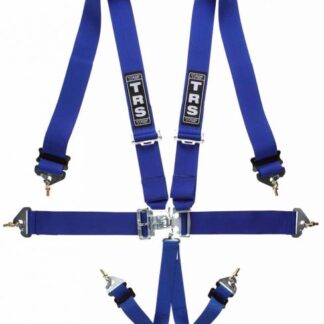 TRS Nascar 3in Lever/Latch - 6 point Harness in Blue