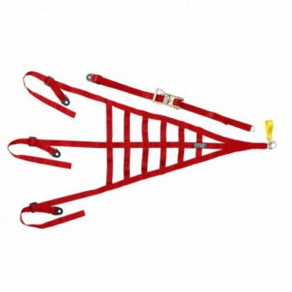 TRS Safety Roll Cage net - non-homologated in Red