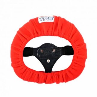 TRS Steering Wheel Cover in Red