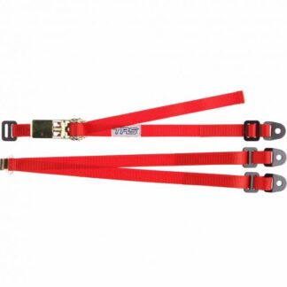 TRS Spare wheel strap fixed in Red