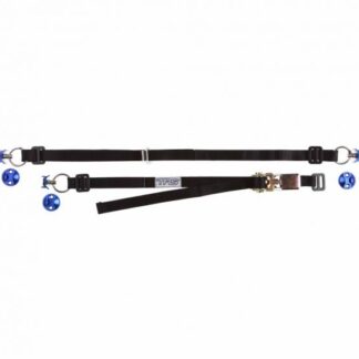 TRS Spare wheel strap adjustable in Black