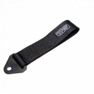 TRS Fabric Tow Eye Strap - bolt on fixed length in Black