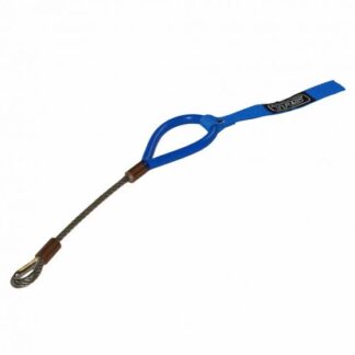 TRS Wire Tow Loop - bolt on fixed length in Blue