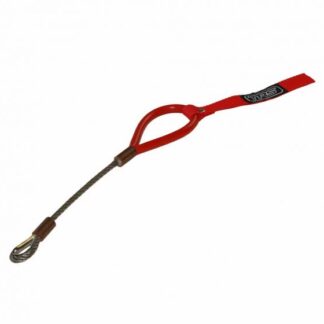 TRS Wire Tow Loop - bolt on fixed length in Red