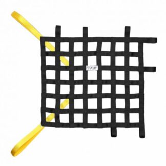 TRS Window net - Velcro Fastening in Black