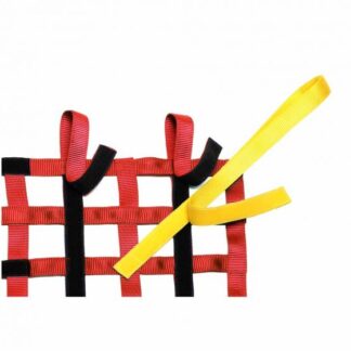 TRS Window net - Velcro Fastening in Red